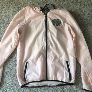 ivory ella pink windbreaker